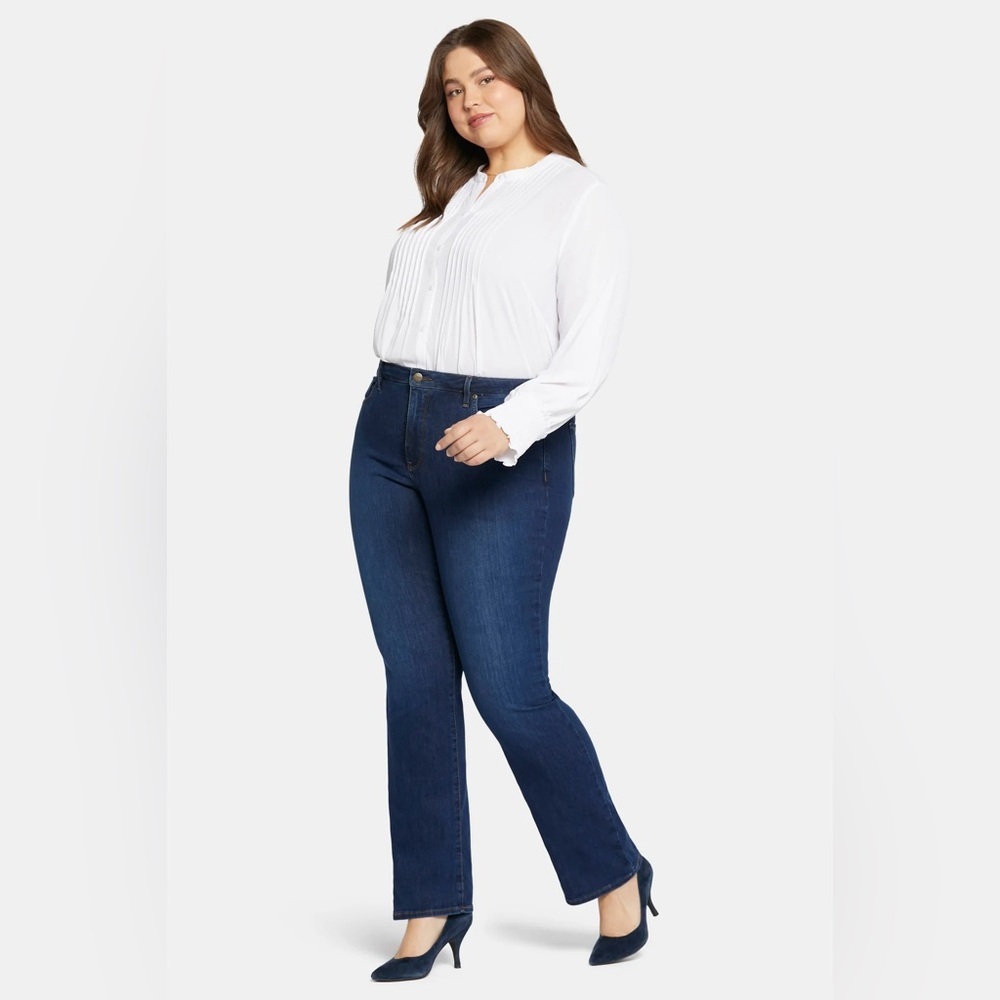NYDJ Barbara Bootcut Jeans Women’s 14 High Rise Burbank Wash NWT